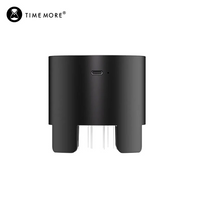 TIMEMORE 泰摩 旋影電動針式布粉器 58mm WDT布粉器 自動布粉 義式咖啡 曜石黑 銀色