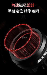MHW-3BOMBER Distribuidor de café giratorio Cyclone de 58,35 mm | Aguja mezcladora profesional, resuelve el efecto canalización, negro