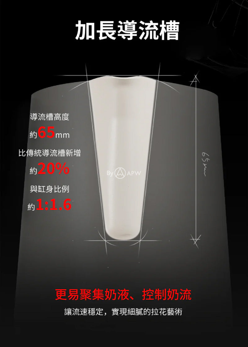 MHW-3BOMBER GT Professional Latte Art Pitcher 600ml | Glossy/Matte Black | U-shaped Wide Spout ・ Powerful Convection Design