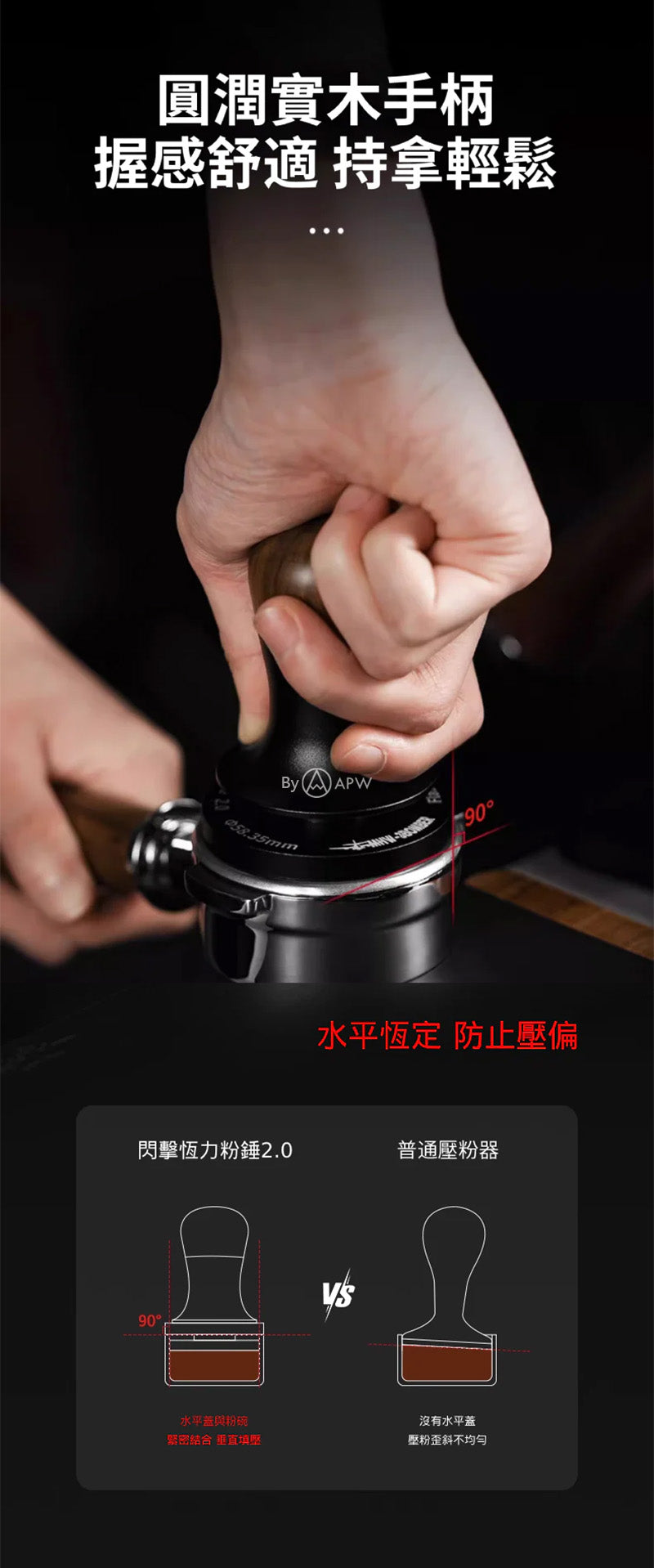 MHW-3BOMBER 閃擊恆力粉錘 2.0｜58.35mm 螺紋款
