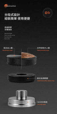 MHW-3BOMBER CD Texture Macaron Four-Paddle Powder Distributor