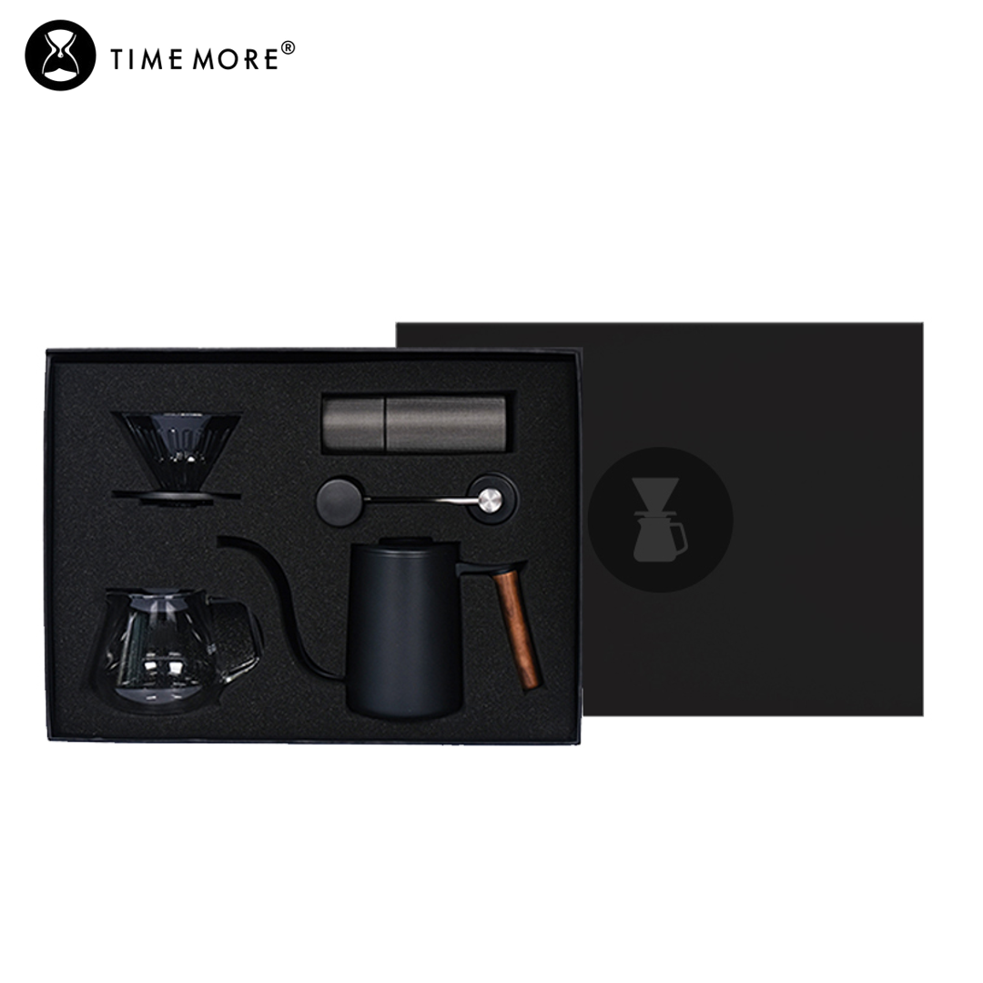 泰摩 Timemore 栗子C3S 手沖咖啡禮盒 7件組