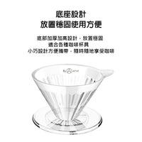 泰摩 Timemore 樹脂冰瞳濾杯 透明 PCTG V型 錐型 手沖濾杯 送濾紙
