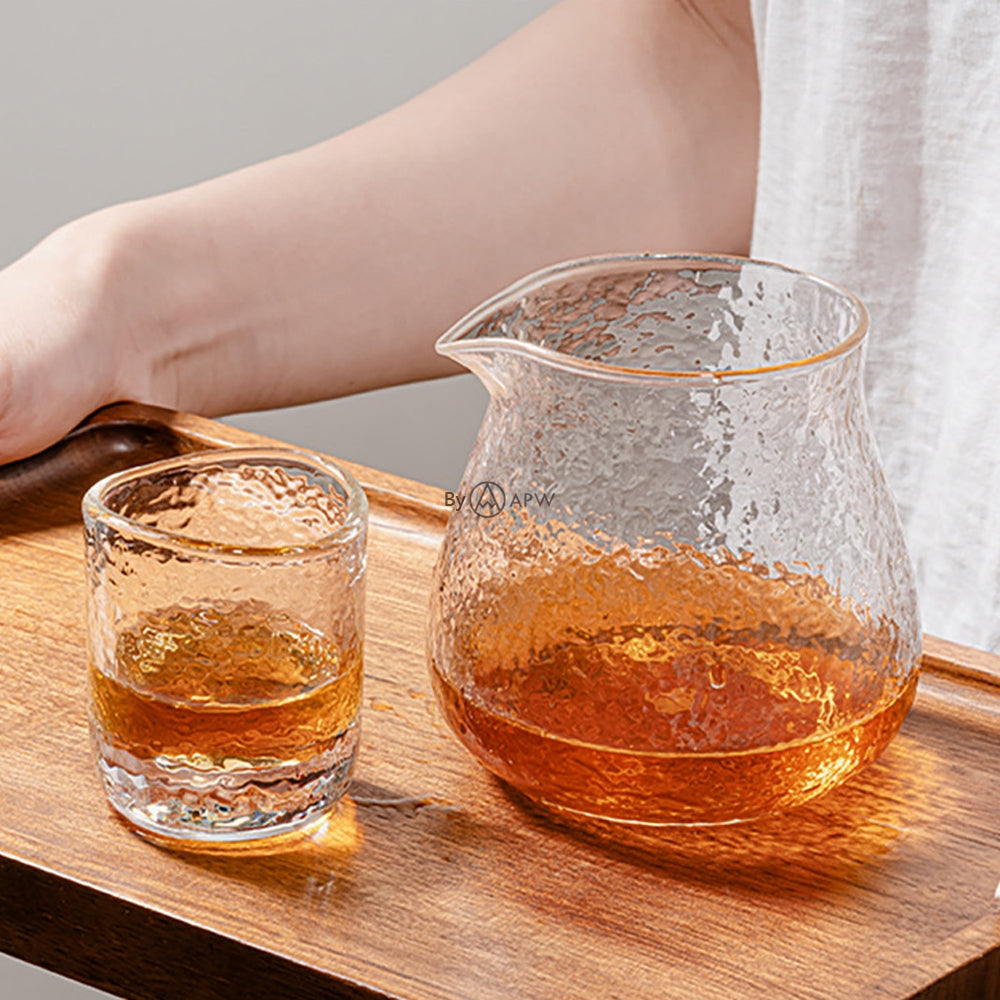泰摩 Timemore 錘目紋玻璃杯 咖啡杯