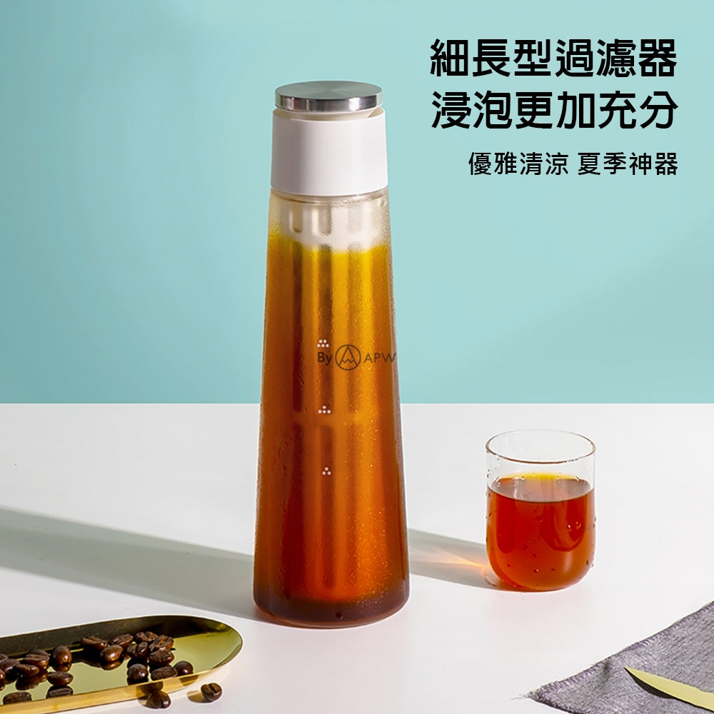 泰摩 Timemore 冰錐冷泡瓶 600ml 冷萃咖啡 冷泡茶兩用 冰咖啡壺