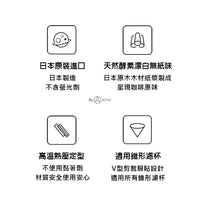泰摩 Timemore V01 手沖咖啡濾紙 日本製