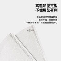泰摩 Timemore V02 手沖咖啡濾紙 日本製
