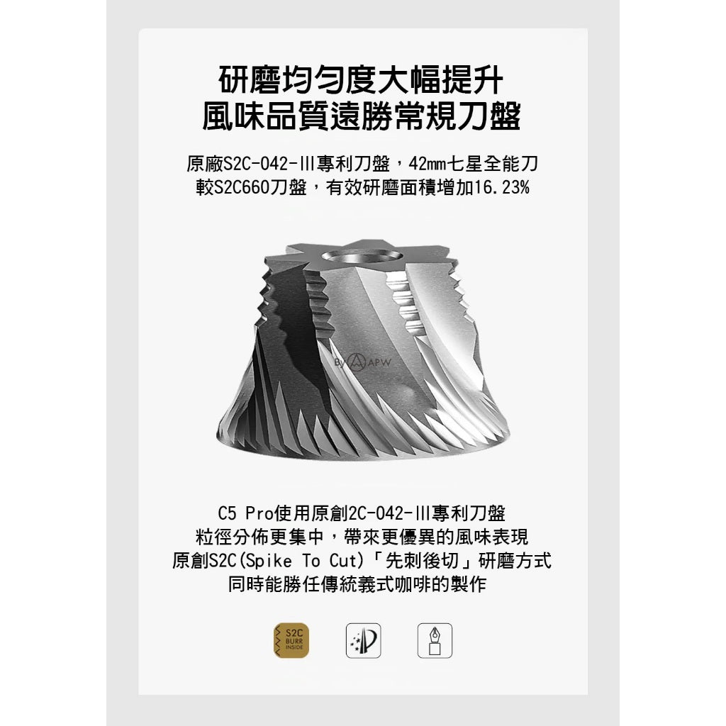 泰摩 Timemore 栗子 C5 Pro 手搖磨豆機