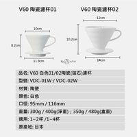 HARIO V60 陶瓷濾杯 有田燒 手沖咖啡 日本製