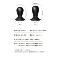 TIMEMORE Antony FLOW Self-leveling Tamper 58.5mm Adjustable Depth Anti-Vacuum Espresso Coffee Large Handle Small Handle
