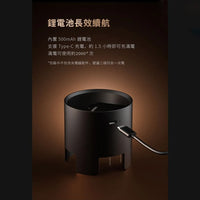 TIMEMORE 泰摩 旋影電動針式布粉器 58mm WDT布粉器 自動布粉 義式咖啡 曜石黑 銀色